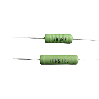 10W电阻RX21绕线电阻绿色被漆电阻绕线熔断电阻器
