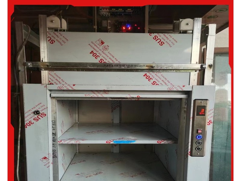 中山横栏三角港口大涌传菜机餐梯维修图2